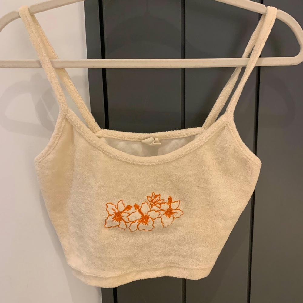 Urban outfitters cropped tank top